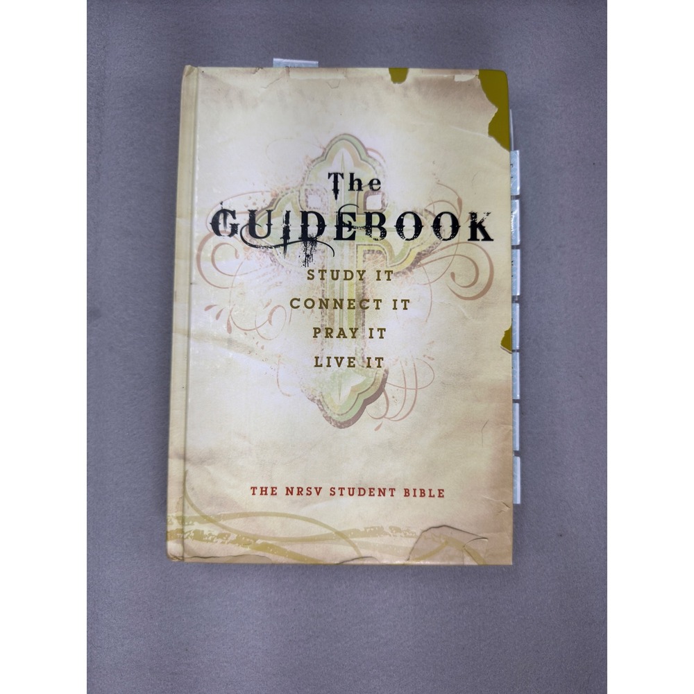 The Guidebook The NRSV Student‎ Bible Hardcover Harper Bibles Indexed Tabs 2012